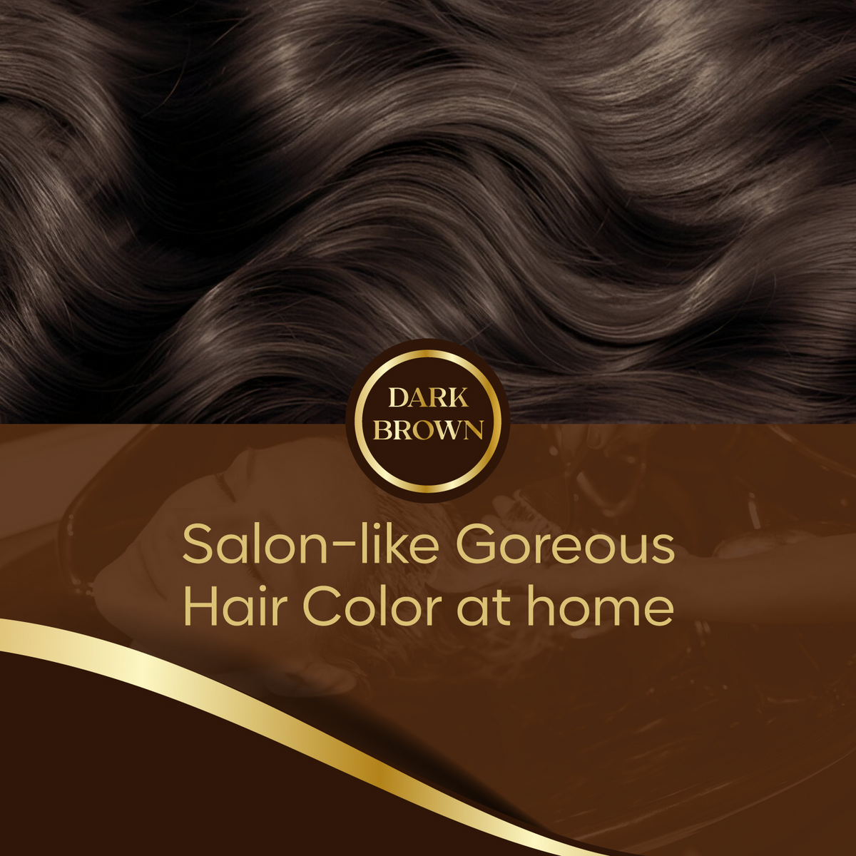 StayMyx Dark Brown Hair Color for Salon-Like Gorgeous Results at Home, Ammonia-Free Permanent Dye for Rich Chocolate Tones, Professional Plant-Based Formula for Shiny and Silky Hair.
