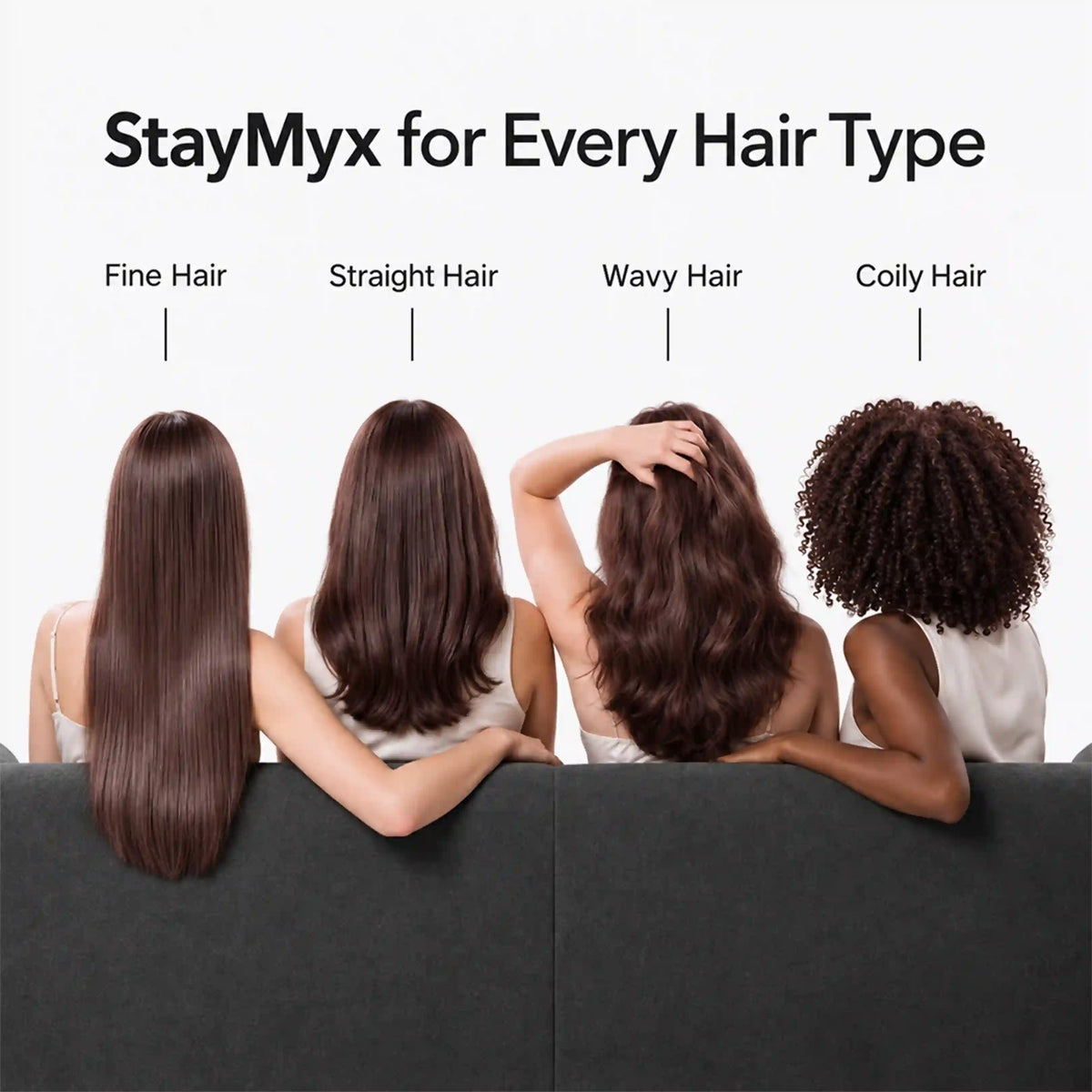 StayMyx Hair Color for Every Hair Type – Fine, Straight, Wavy & Coily