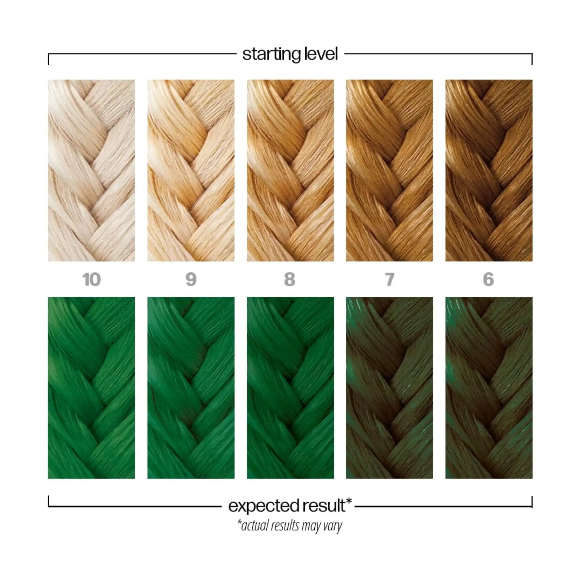 StayMyx Plant Hair Color in 8-22 Olive Green; a professional conditioning German formula designed for matte, earthy results, ultra-soft deep shine, and a comfortable application without skin staining.