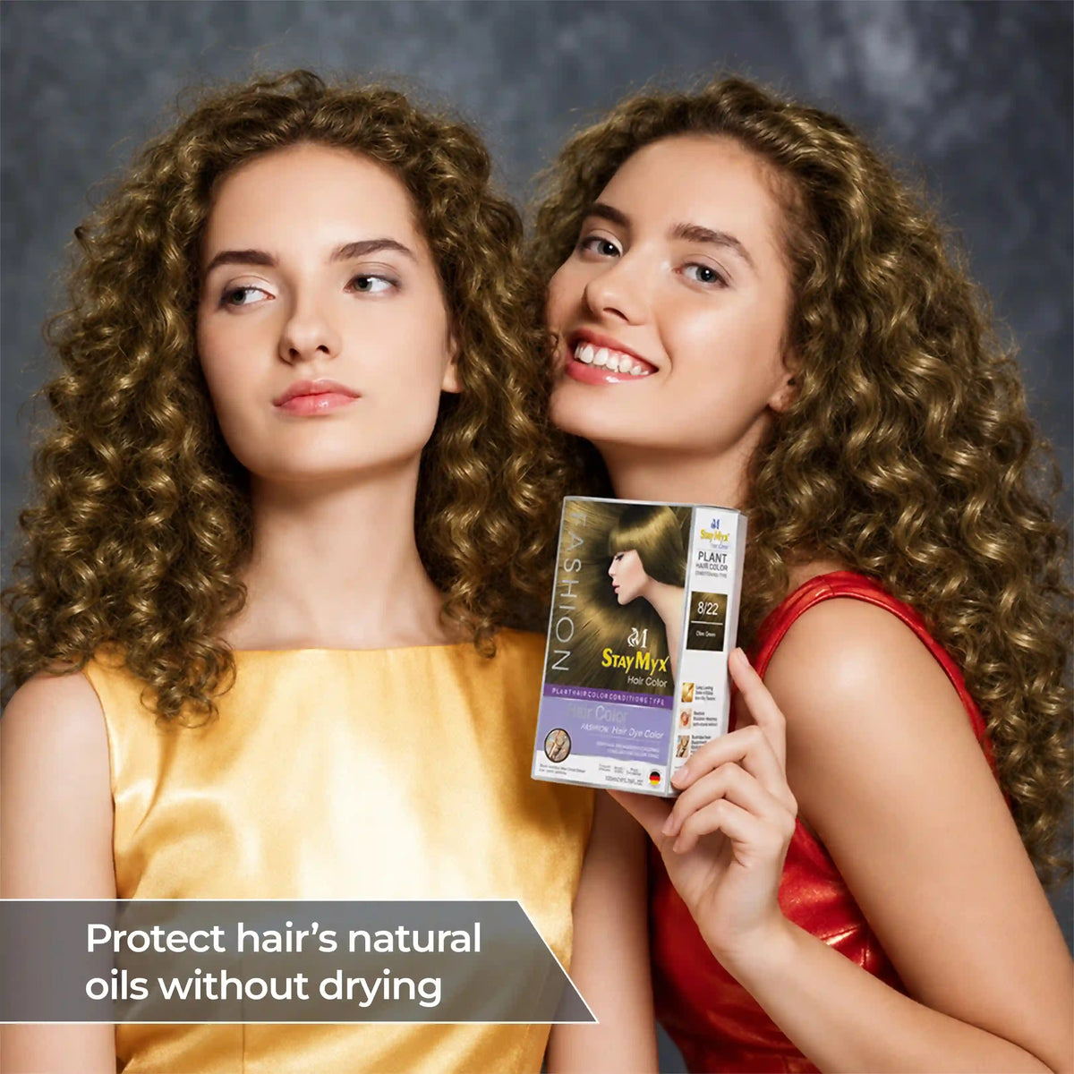 StayMyx 8/22 Olive Green Hair Color – Smooth, Healthy-Looking Results