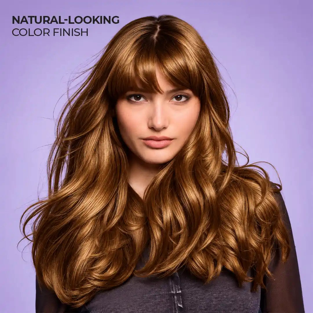 StayMyx Dark Gold Hair Color | Natural & Glossy Finish