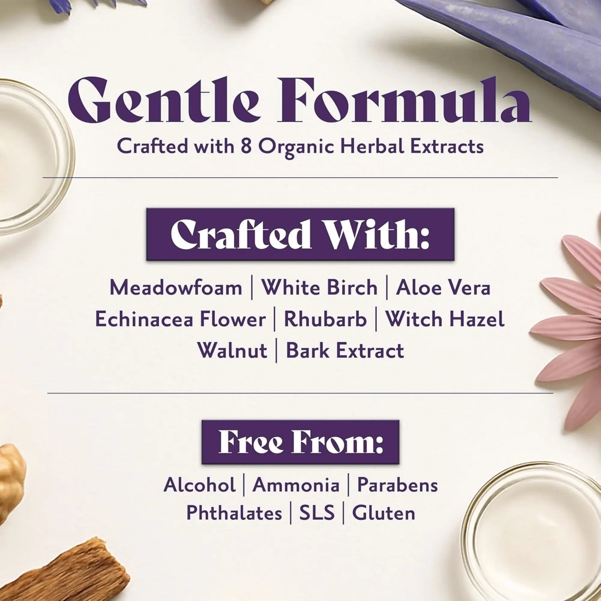 StayMyx Gentle Hair Color Formula with 8 Organic Herbal Extracts including Aloe Vera and Walnut, Ammonia-Free and Vegan Hair Dye for Sensitive Scalp.