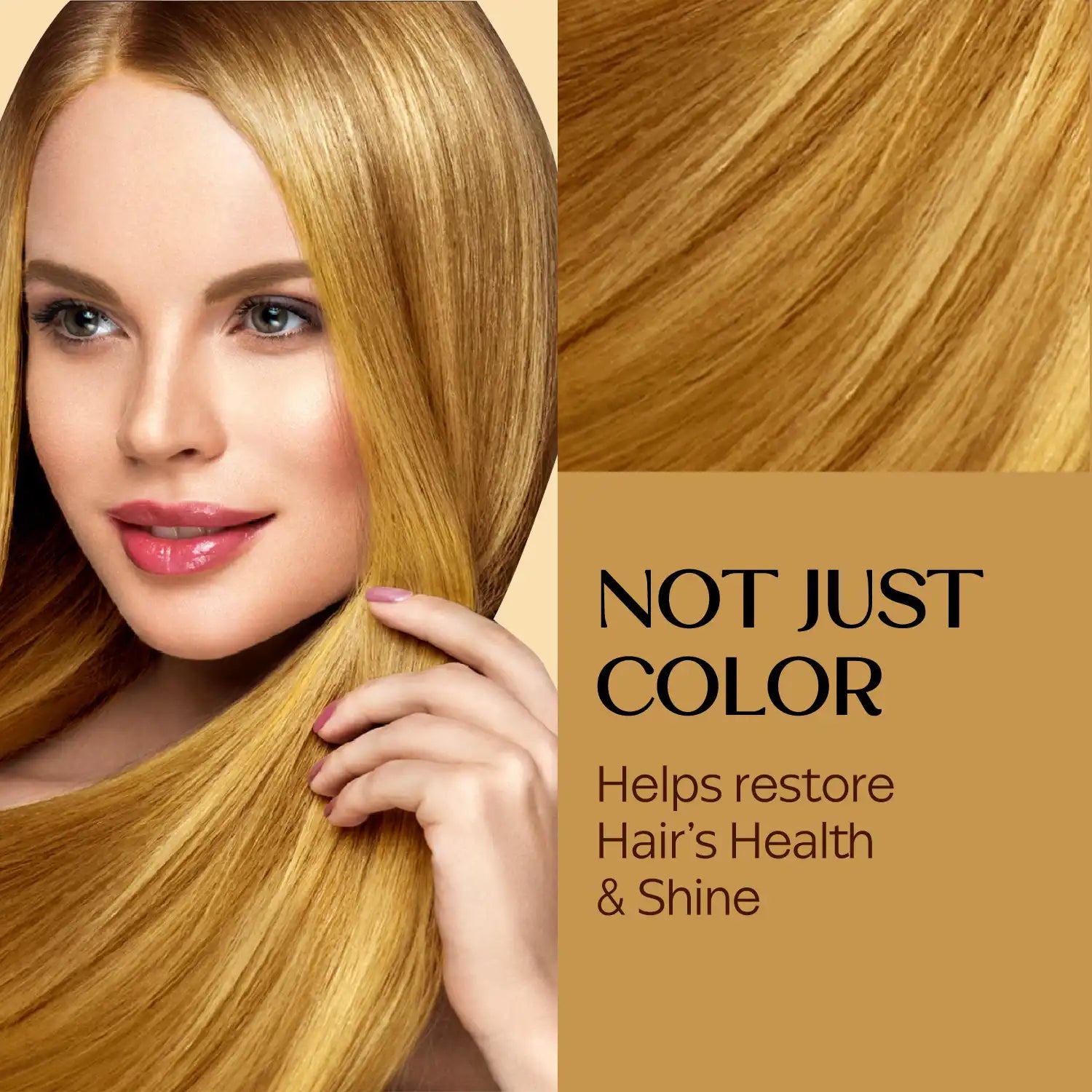 StayMyx Hair Color for Health and Shine, Radiant Golden Blonde Results with Hair Restoration Formula, Professional Ammonia-Free Plant Based Dye for Vibrant and Silky Texture.
