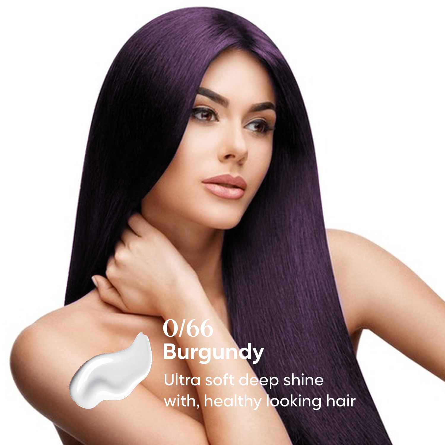 StayMyx 0/66 Burgundy Hair Color for Ultra Soft Deep Shine, Professional Permanent Dye for Healthy Looking Vibrant Purple-Red Hair, Ammonia-Free Formula with Luminous Silk Finish.