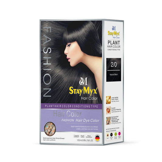 StayMyx 2/0 Natural Black