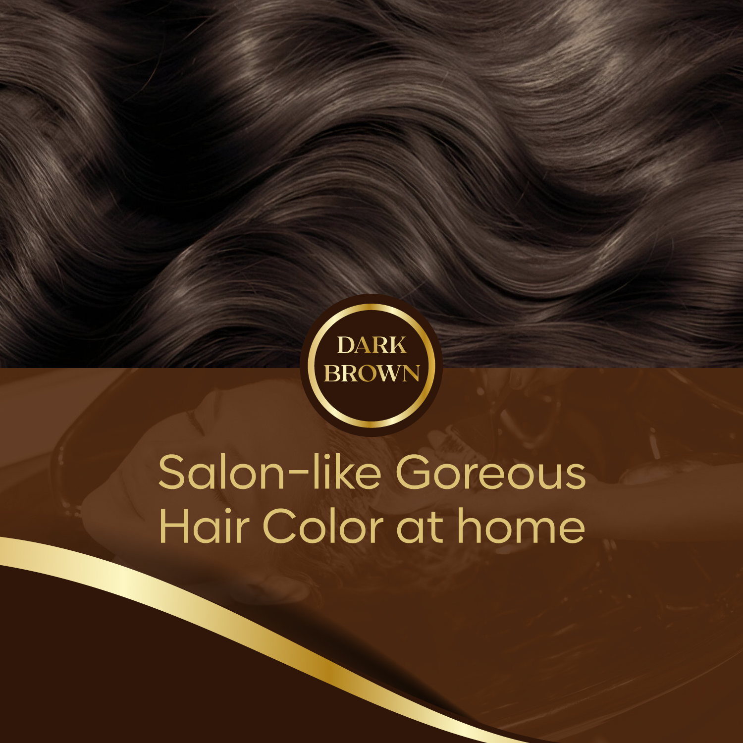 StayMyx Dark Brown Hair Color for Salon-Like Gorgeous Results at Home, Ammonia-Free Permanent Dye for Rich Chocolate Tones, Professional Plant-Based Formula for Shiny and Silky Hair.