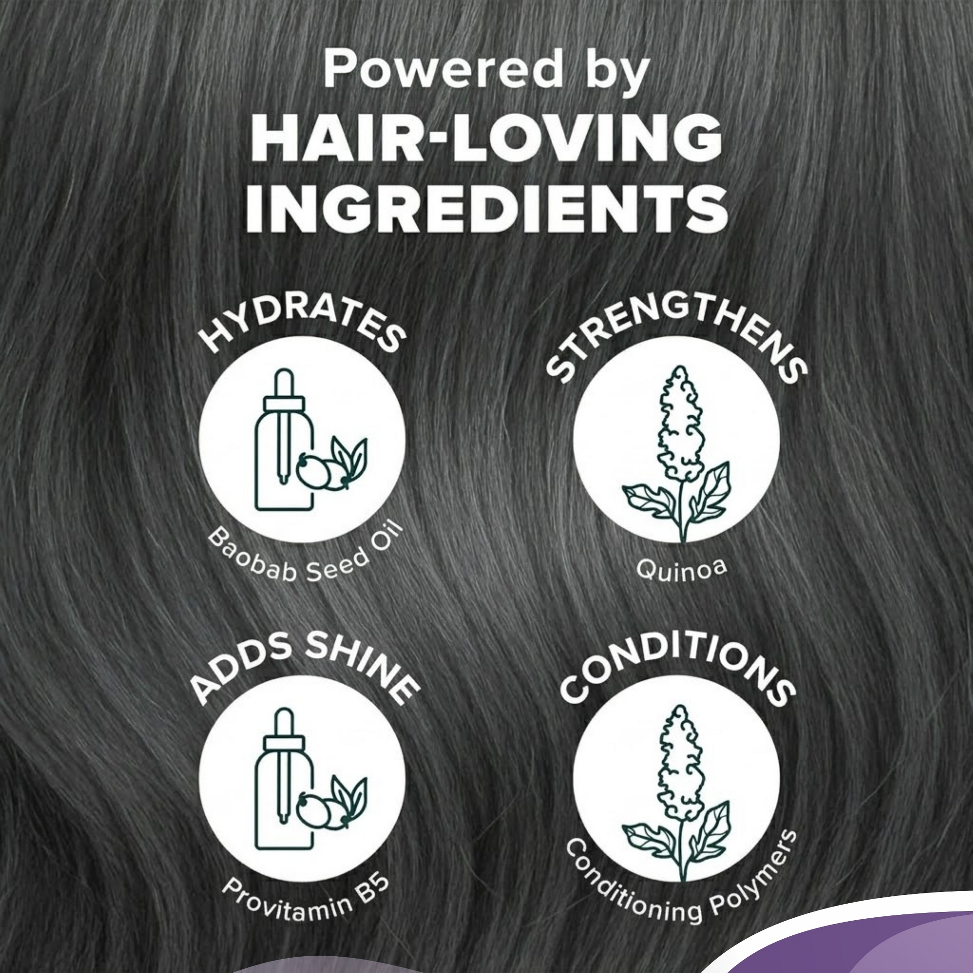 StayMyx Hair Color with Baobab Seed Oil, Quinoa, and Provitamin B5 for Hydrated and Strong Hair, Ammonia-Free Formula with Conditioning Polymers for Intense Shine.